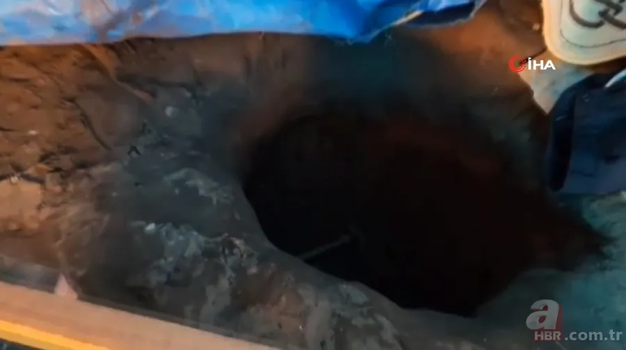 Çadırın içindeki çukurdan çıkan şoke etti 9