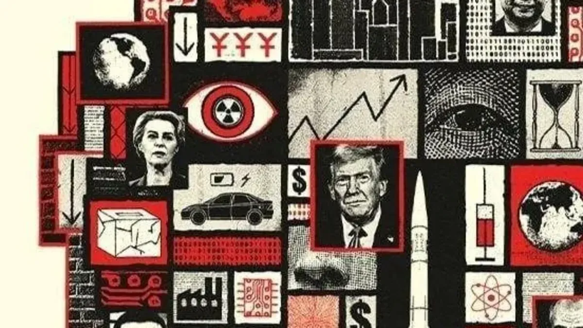 Krizlerin habercisi The Economist'ten dikkat çeken kapak! Sembollerin anlamı ne? | "Küresel çete planları"