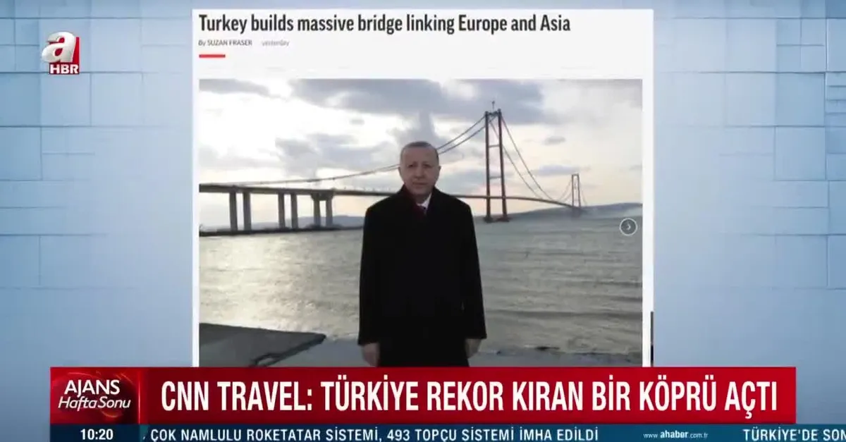 1915 Çanakkale Köprüsü dünya basınında