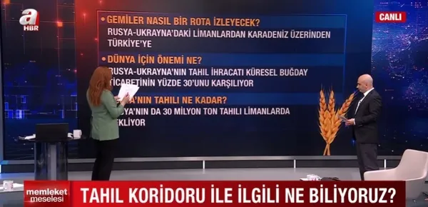 Uzmanlar A Haber’de merak edilenleri yanıtladı: Tahıl gemisinde neler var? Türkiye’ye katkı sağlar mı?