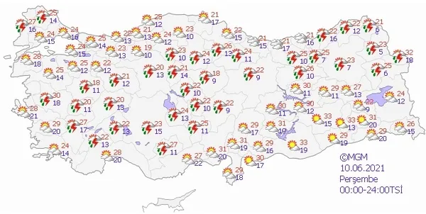 İstanbul ve Ankara için yağmur alarmı! Türkiye’ye 5 günlük sağanak geliyor! Hangi illere yağmur yağacak?