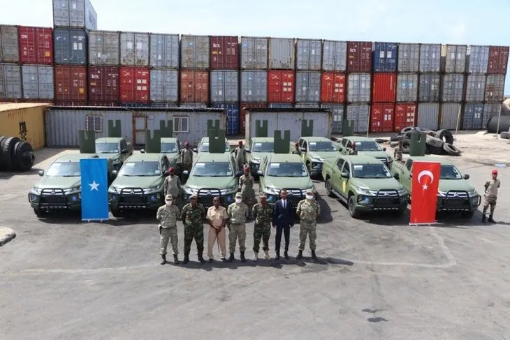 Türkiye’den Somali’ye zırhlı araç takviyesi