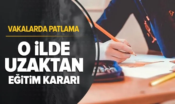 Samsun'da uzaktan eğitim kararı