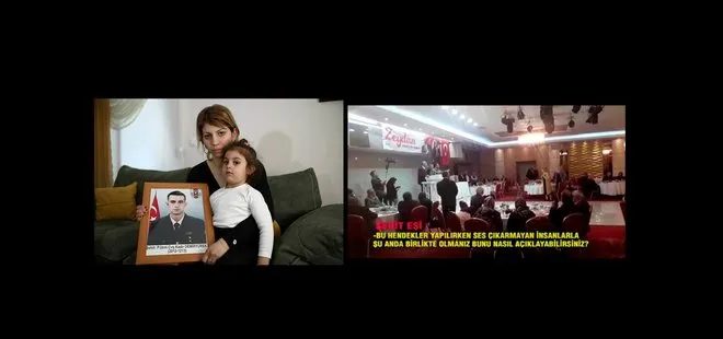 CHP’li Zeydan Karalar’dan skandal hareket! Şehit eşini salondan kovdu