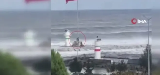 Giresun-Trabzon-Hatay! Fırtınanın vurduğu illerde ağır bilanço | 2 öğrenci dalgalarda kayboldu! İşte son görüntüleri...