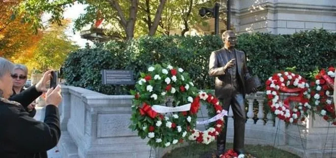 Atatürk heykeline yapılan saldırıyla ilgili Dışişleri Bakanlığından açıklama