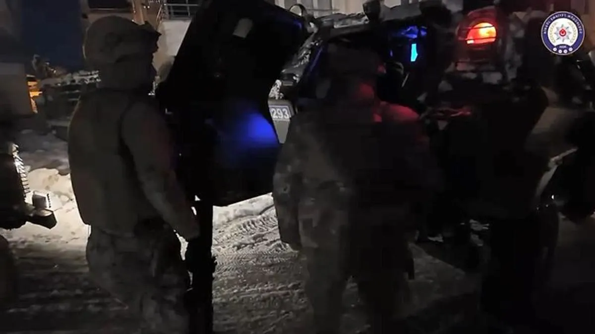 Bingöl'de terör operasyonu: 1 kişi tutuklandı