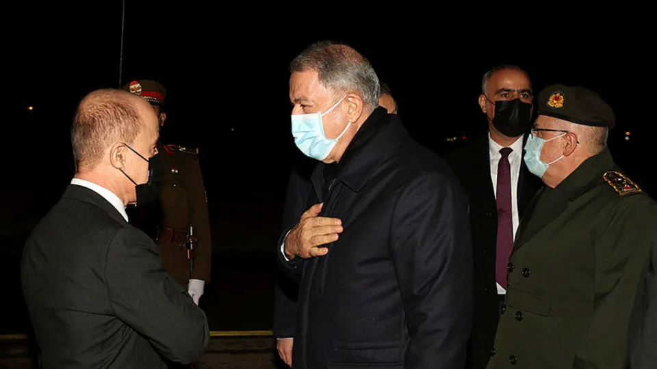 Milli Savunma Bakanı Hulusi Akar Erbil’de