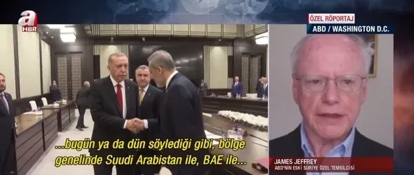 James Franklin Jeffrey’den A Haber’e özel açıklamalar: Başkan Erdoğan ve Bakan Hakan Fidan...