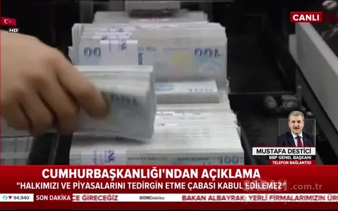 Mustafa Destici'den flaş çıkış: ABD'nin planları...