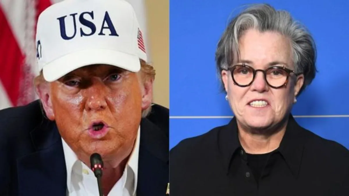 Trump'tan komedyen O'Donnell'ın üstüne çizik!