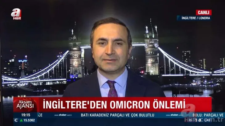 Omicron vakalarının artışta olduğu İngiltere’de yeni dönem 7 Aralık itibariyle başlıyor! A Haber muhabiri detayları aktardı