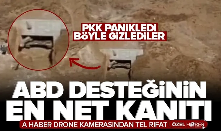 A Haber görüntüledi! PKK’nın yaşadığı panik kamerada