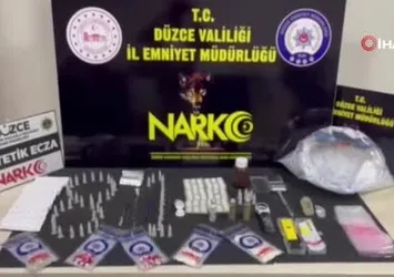 Düzce'de uyuşturucu operasyonu: 1 gözaltı