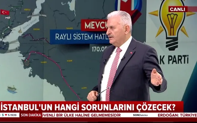 Binali Yıldırım canlı yayında o projeyi açıkladı!