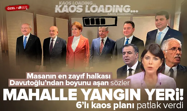 6lı masanın mahallesinde büyük yangın var!