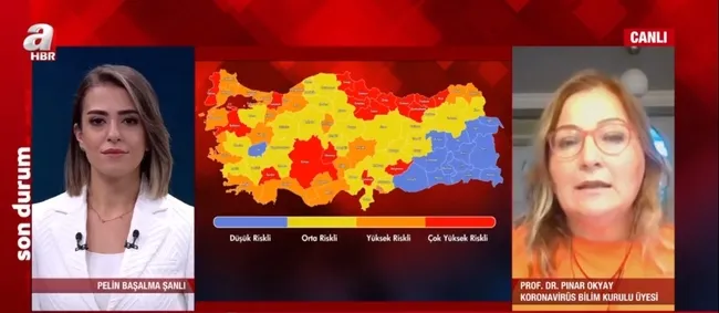 Türkiye’de kontrollü normalleşme dönemi başladı! Bilim Kurulu üyesi Pınar Okyay A Haber’de değerlendirdi