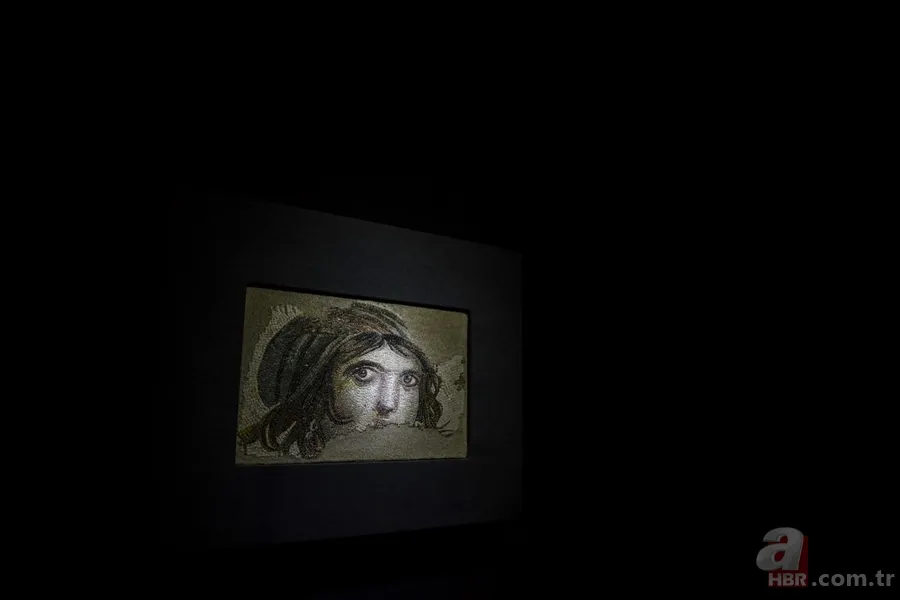 'Çingene Kızı' mozaiği Türkiye'ye getirildi 18