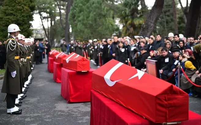 Türkiye şehitlerini uğurladı