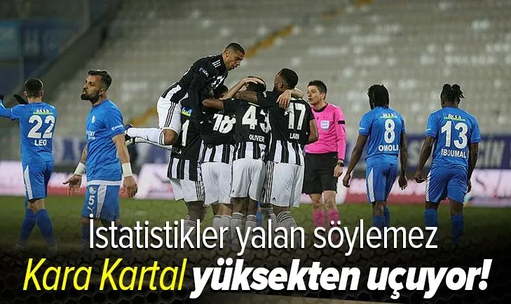 İstatistik yalan söylemez! Beşiktaş zirvede!