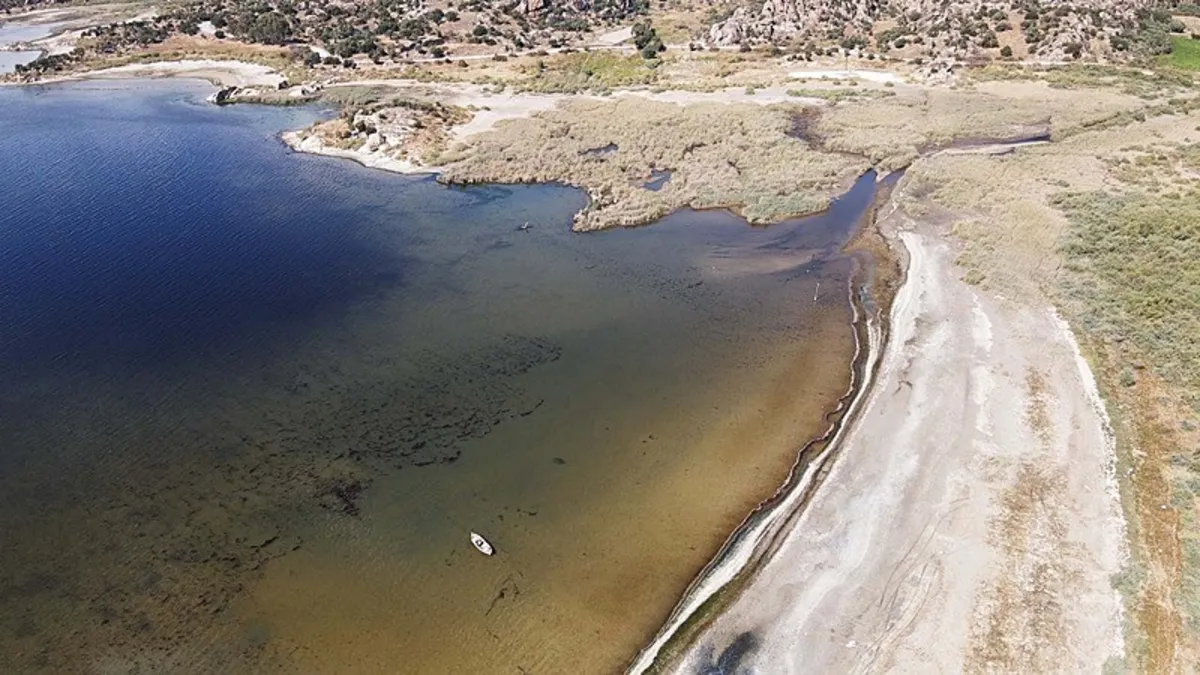 Ege'nin en büyük doğal gölü Bafa'ya Büyük Menderes…