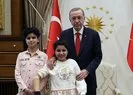 Başkan Erdoğan Filistinli kardeşleri kabul etti