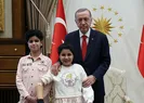 Başkan Erdoğan Filistinli kardeşleri kabul etti