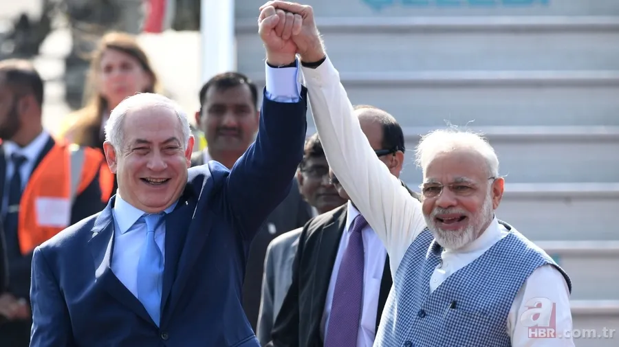 Hindistan Başbakanı Modi'den, "yeni ittifak ekseni" peşindeki Netanyahu'ya destek 1