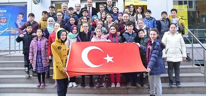 Öğrencilerden Afrin’deki Mehmetçiğe mektup