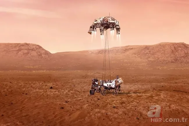 Perseverance Mars’a iniş yaptı! NASA ilk fotoğrafı paylaştı 1