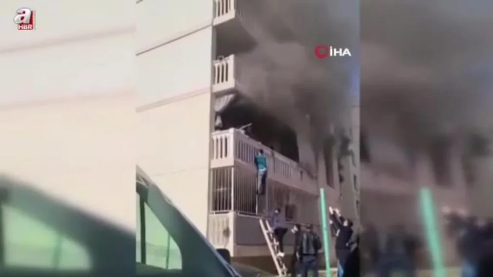 Mardin’de ev yangını