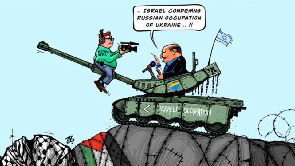 Karikatüristlerden Batı’ya mülteci tepkisi! Batı’nın çifte standardı karikatürlere yansıdı