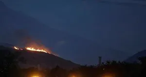Olimpiyatlarda yangın paniği!