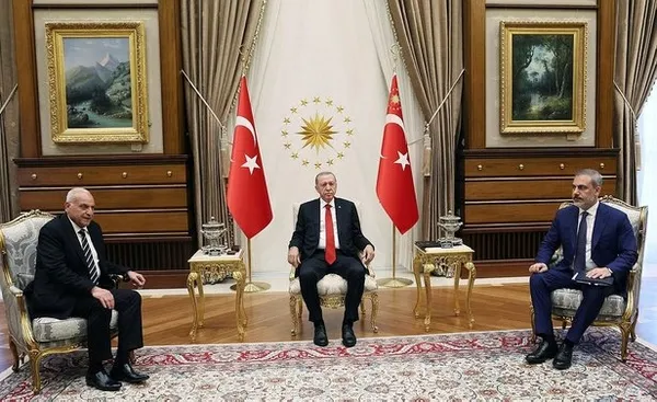 Başkan Recep Tayyip Erdoğan Cezayir Dışişleri Bakanı Ahmed Attaf’ı kabul etti