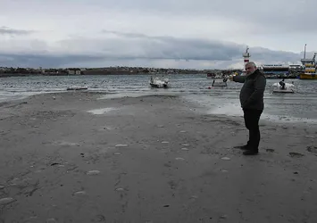 Tekirdağ'da Marmra Ereğli'sinde korkutan görüntü