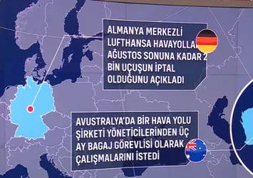 Dünyada havayolu krizi