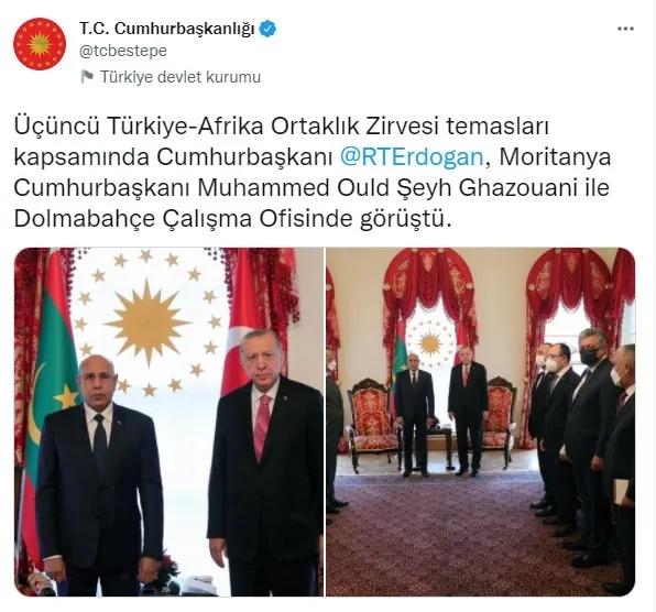 Son dakika: Türkiye-Afrika Ortaklık Zirvesi | 39 ülkenin lideri İstanbul'da! Başkan Erdoğan'dan önemli görüşmeler - 9
