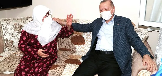 Başkan Recep Tayyip Erdoğan’dan Mahruze Keleş’e sürpriz ziyaret: Son nefesime kadar oyum Erdoğan’a