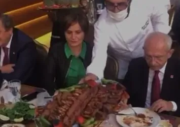 Kemal Kılıçdaroğlu'nun ‘ülke açlık sınırında’ siyaseti kebapçıda son buldu!