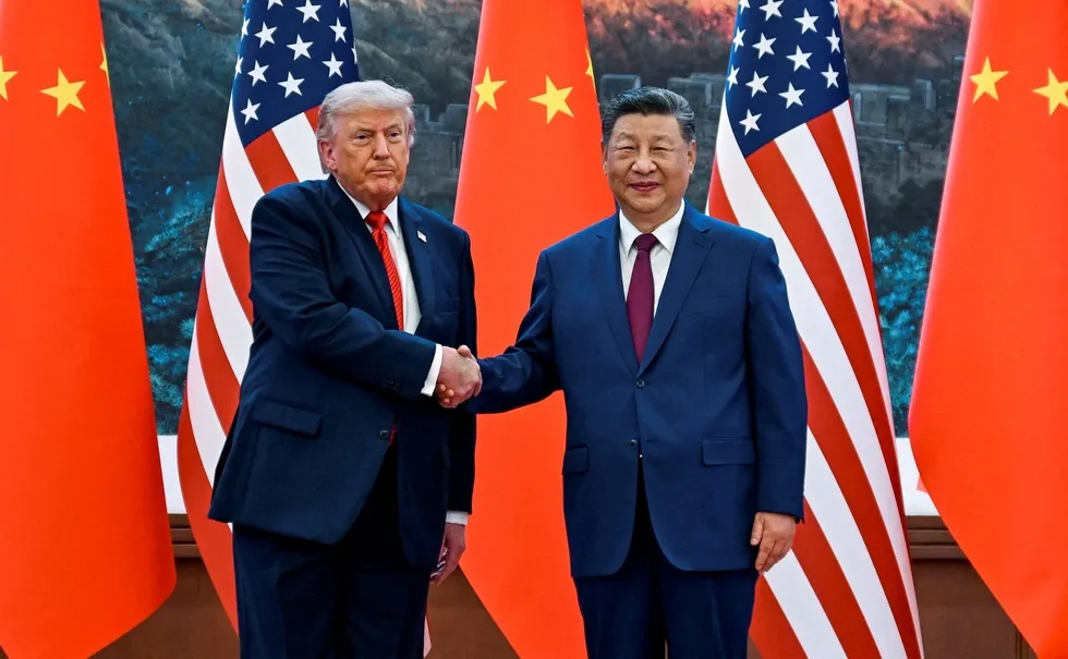 trump-si-zirvesinde-tayvan-ticaret-ve-iran-gundemi-1790054445211.jpg ABD Başkanı Donald Trump, 14 Mayıs 2026’da Pekin’de Çin Devlet Başkanı Şi Cinping ile bir araya geldi. Görüşmeler ticaret, bölgesel güvenlik ve ikili ilişkilerin güçlendirilmesine odaklandı. (REUTERS)