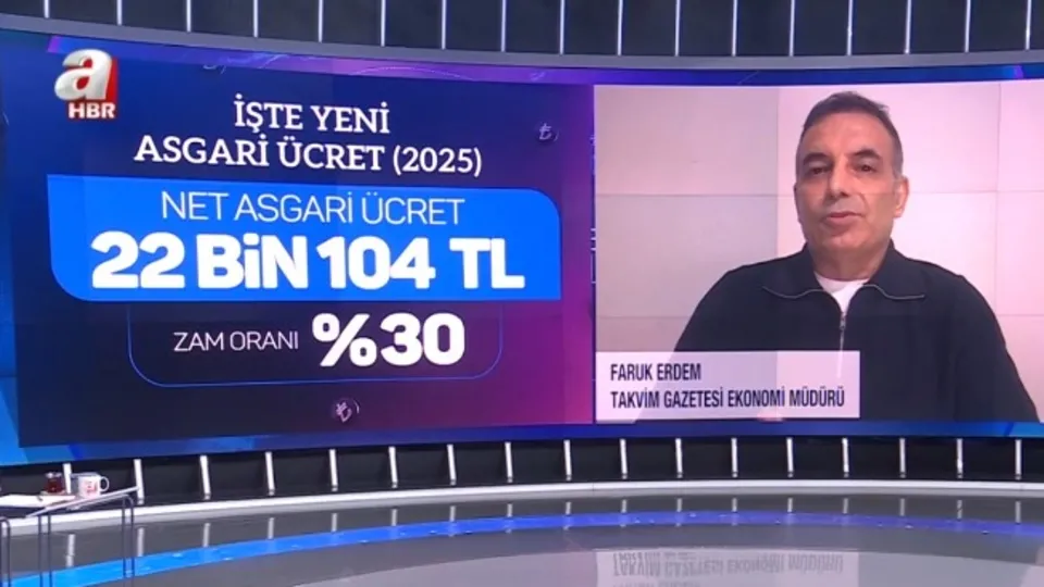 2025 Asgari ücret zammı açıklandı!