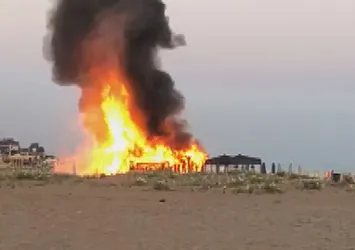 Şile sahilinde korku dolu anlar