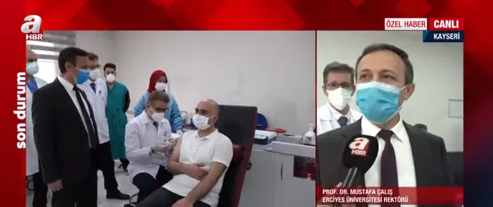 Son dakika: Yerli aşı ne zaman hazır olacak? Acil kullanımla uygulamaya başlanabilir mi? Erciyes Üniversitesi Rektörü Prof. Dr. Mustafa Çalış A Haber’de yanıtladı