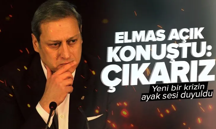 Galatasaray Başkanı Burak Elmas’tan çok sert sözler: Kulüpler Birliği’nden çıkarız