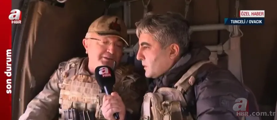 A Haber Eren Kış-6 operasyonuna katıldı! Tuğgenaral Nurettin Alkan operasyonu anlattı 8