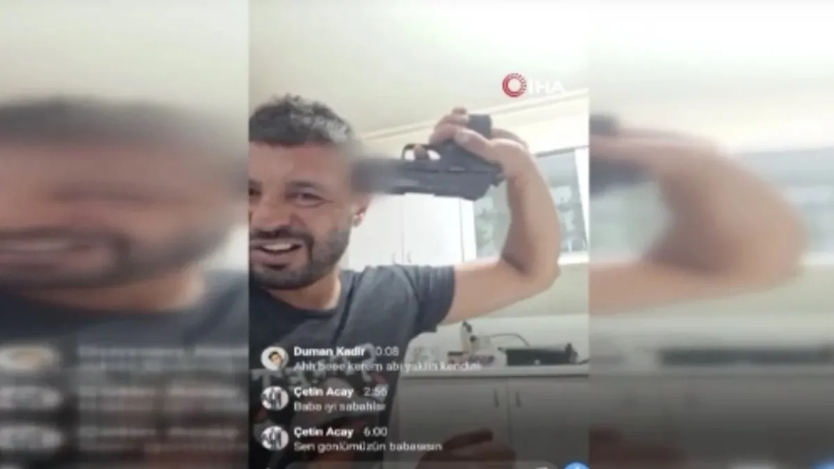 Son dakika | Canlı yayın yaptığı sırada kendini vurdu! İşte tüylerinizi diken diken edecek o anlar