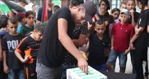 Filistinli minik yüreklerden büyük jest!
