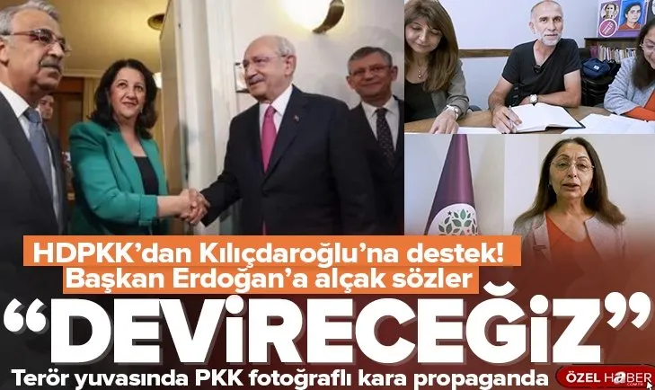 HDPKK’dan Kılıçdaroğlu’na açık destek!