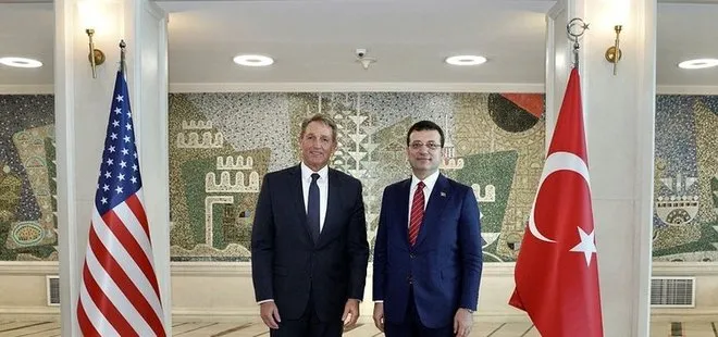 İBB Başkanı Ekrem İmamoğlu bu kez de ABD’nin Ankara Büyükelçisi Jeffry Flake ile görüştü