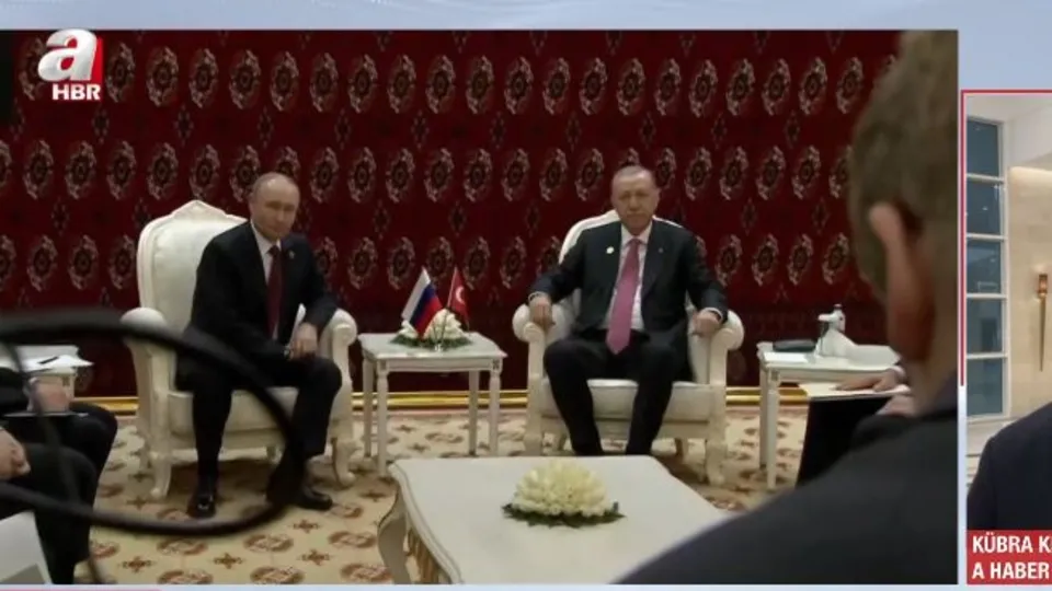 Aşkabat’ta Erdoğan-Putin zirvesi sürüyor